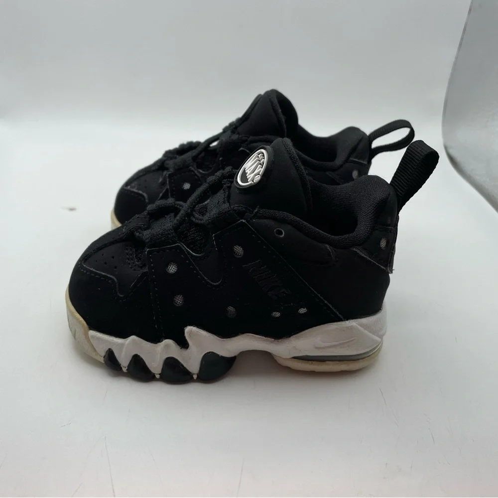 Nike Airmax 2 baby black suede sneakers size 4C